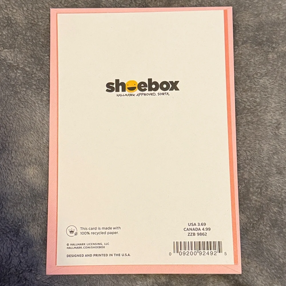 🌻 Bundle of 2 Hallmark and Shoebox Funny and Sweet Birthday Cards NWT